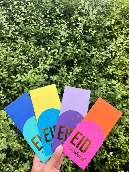 Eid Envelopes -  Barakah Bundles, 4pc Eid Money Envelope Set