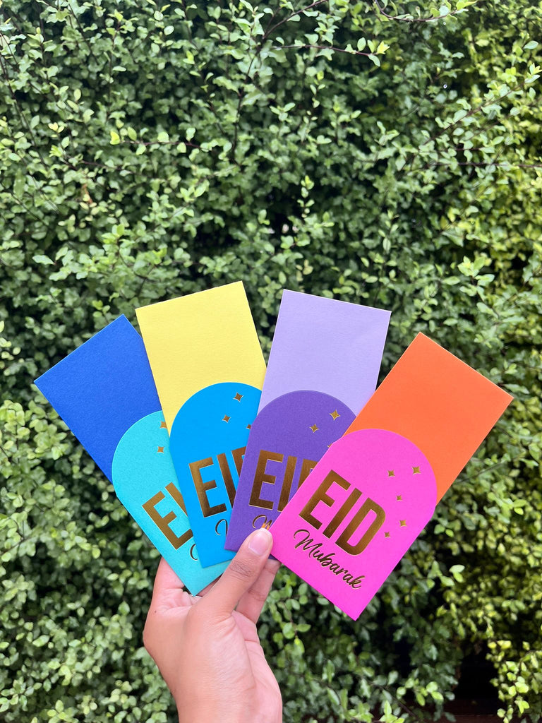 Eid Envelopes -  Barakah Bundles, 4pc Eid Money Envelope Set