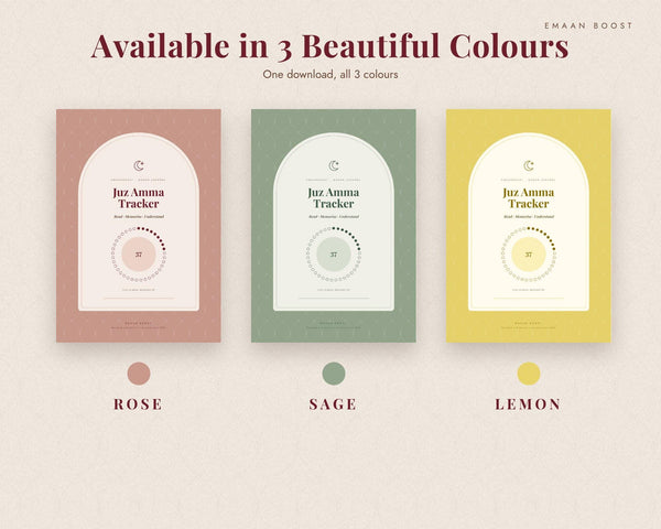 3 colours