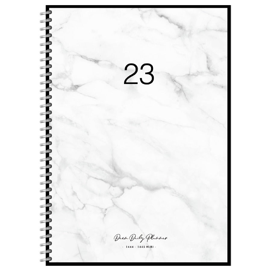 Marble - 2023 Deen Daily Planner (2 sizes)