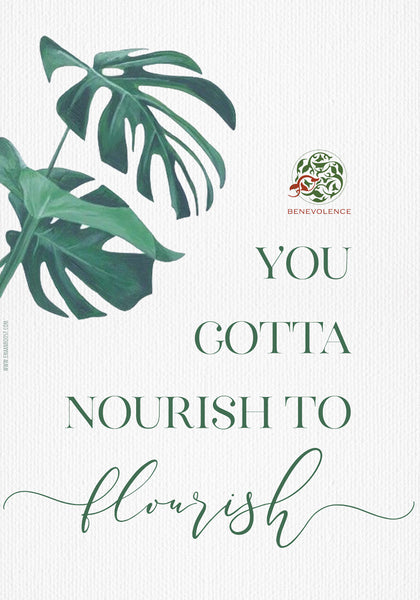 Nourish to Flourish - Print
