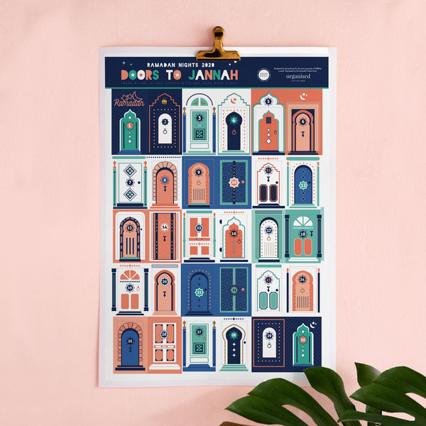 Ramadan Doors to Jannah - DIY 30 day good deed pack