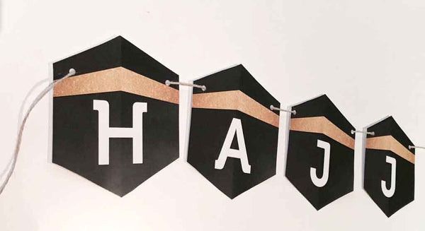 HAJJ Mubroor (double sided) Bunting