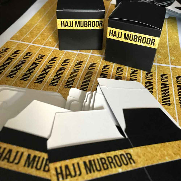 Hajj Mubroor Party Favour boxes