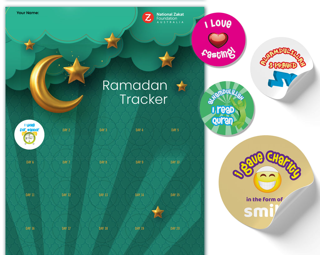 2022 VIP NZF Promotion - Ramadan Tracker + Stickers