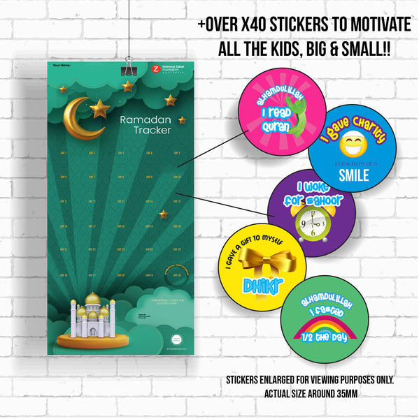 2022 VIP NZF Promotion - Ramadan Tracker + Stickers