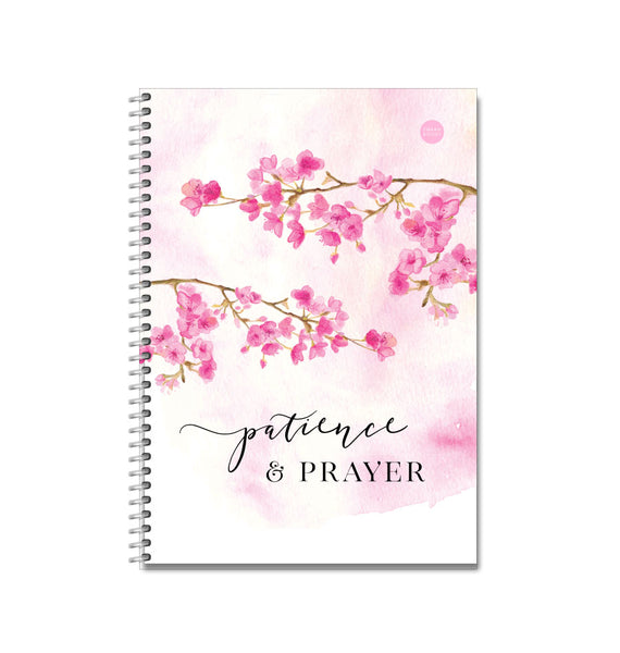 Cherry Blossom - Patience & Prayer Notebook